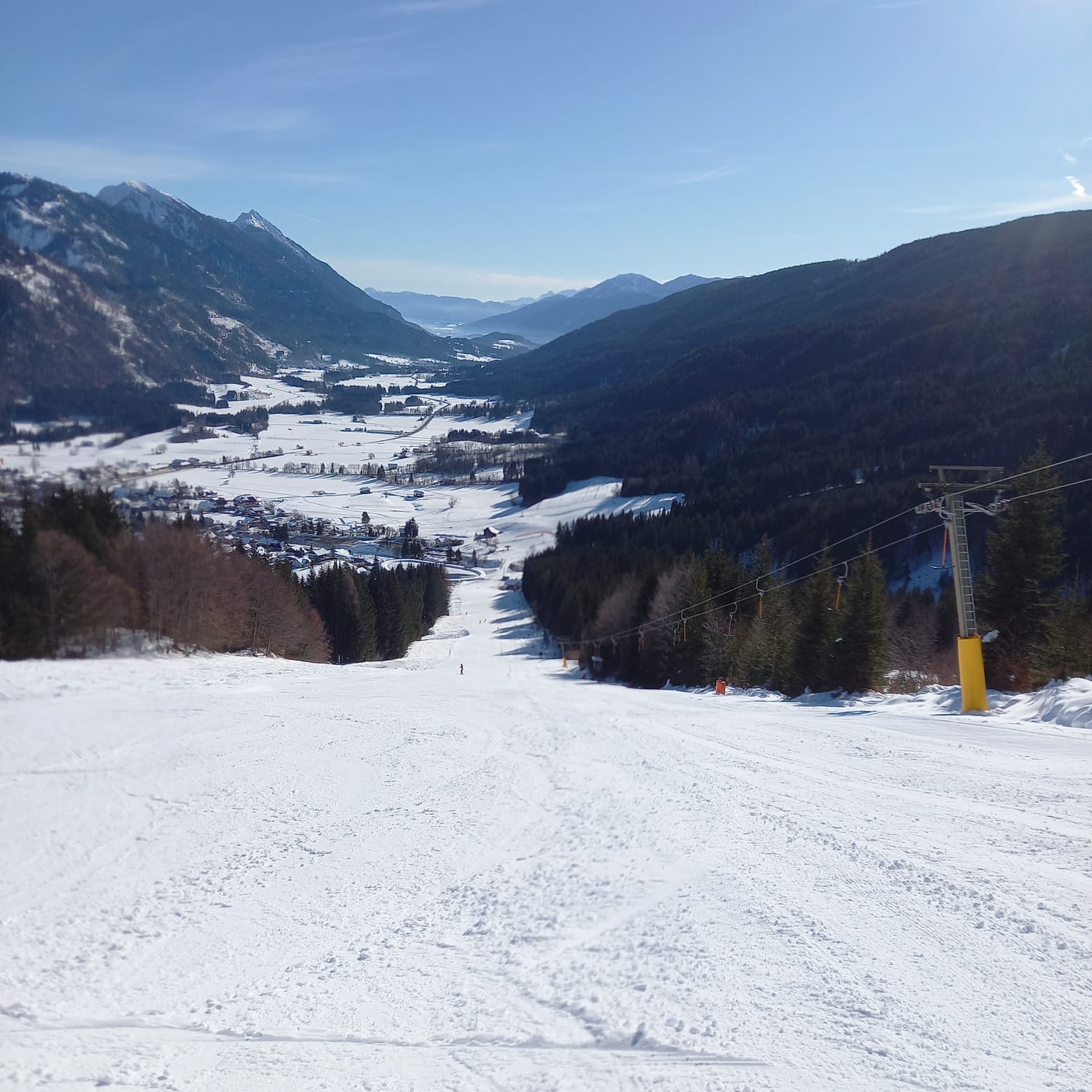 Skipiste Weißbriach