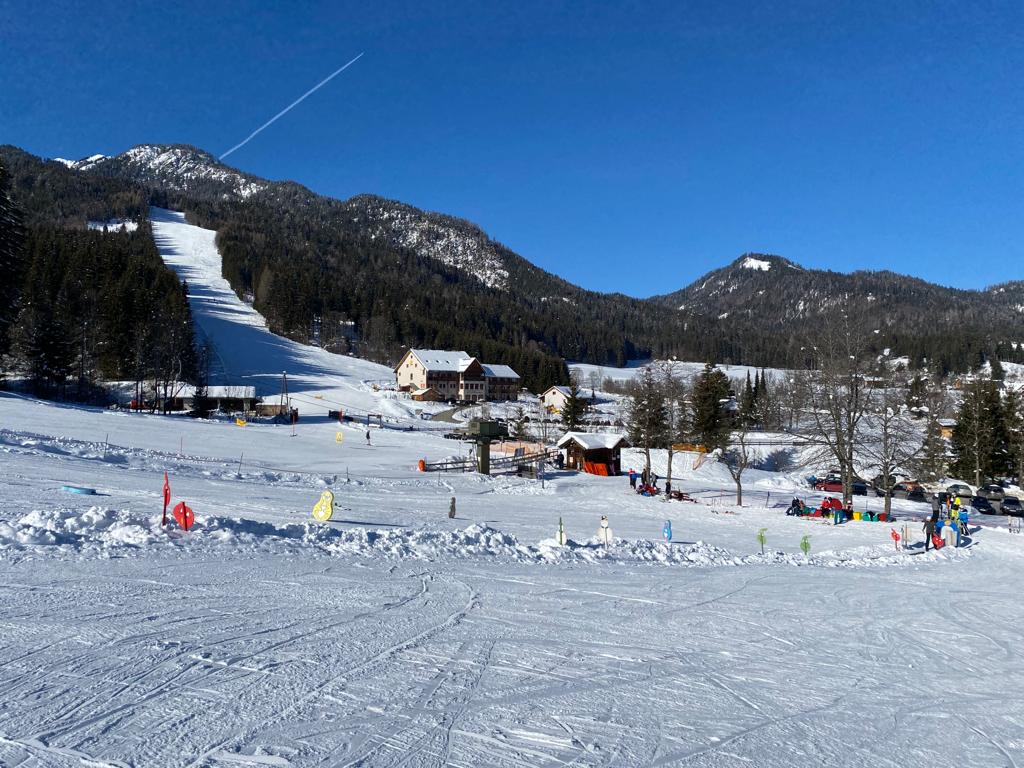 Skipiste Weißbriach